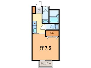 カンティレバーの物件間取画像